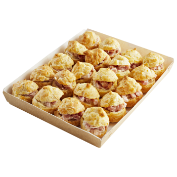 20 mini choux façon tarte flambée