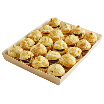 20 mini choux escargots