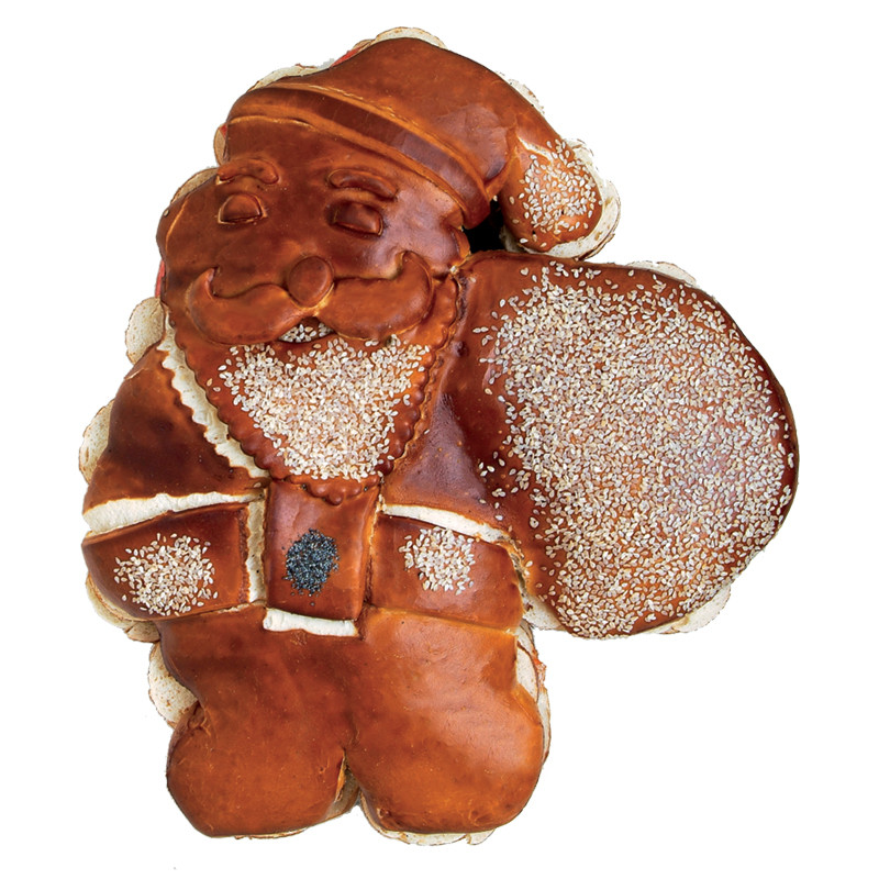 Pain surprise Père Noël 110 toasts apéritif noël