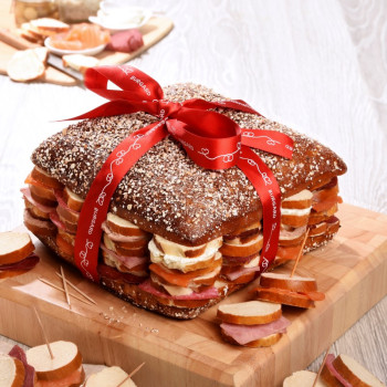 Pain surprise Cadeau 40 toasts pour l'apéritif