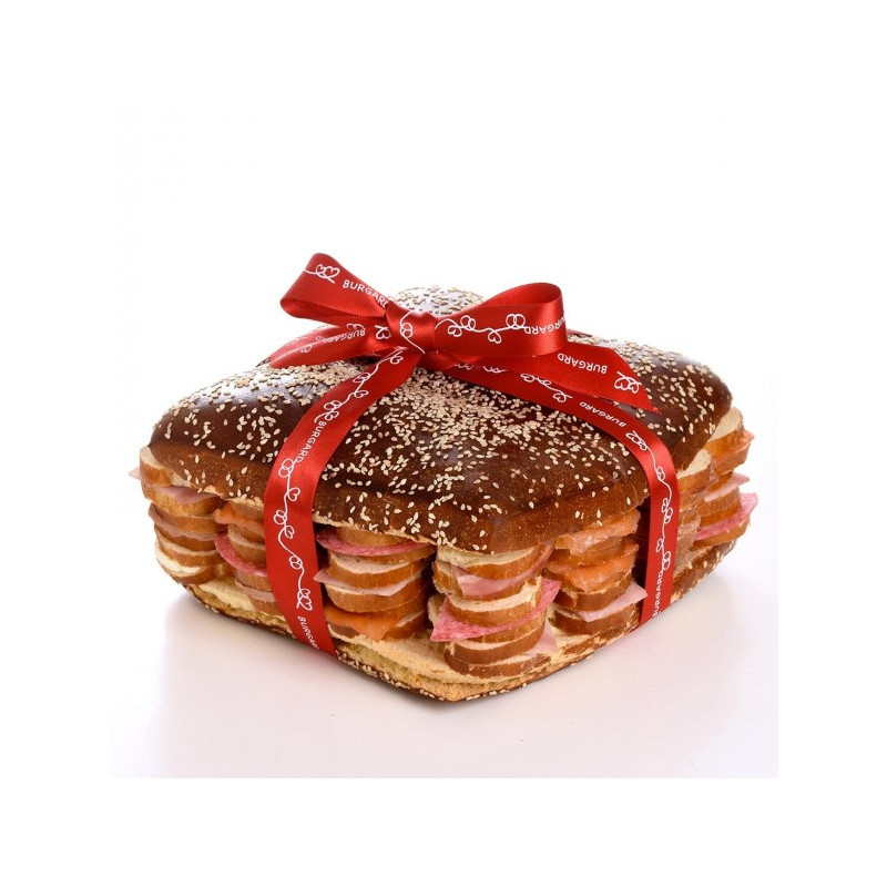 Pain surprise Cadeau 40 toasts pour l'apéritif