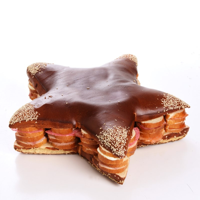 Pain surprise étoile 60 toasts pour l'apéritif