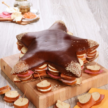 Pain surprise étoile 40 toasts