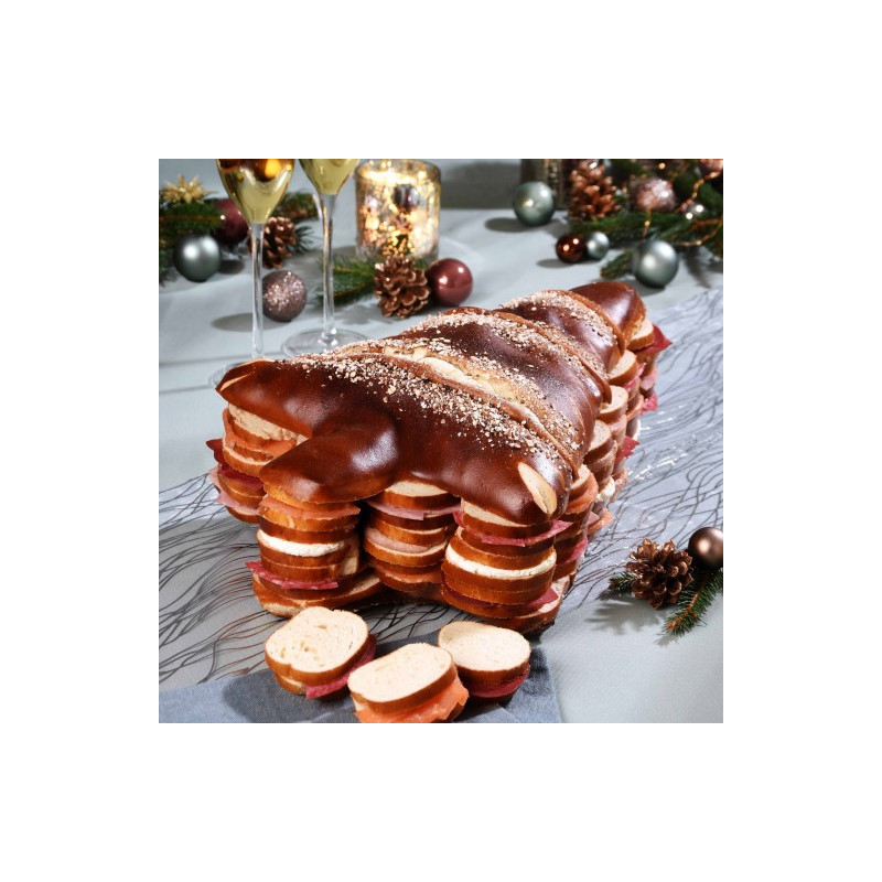 Pain surprise sapin 60 toasts