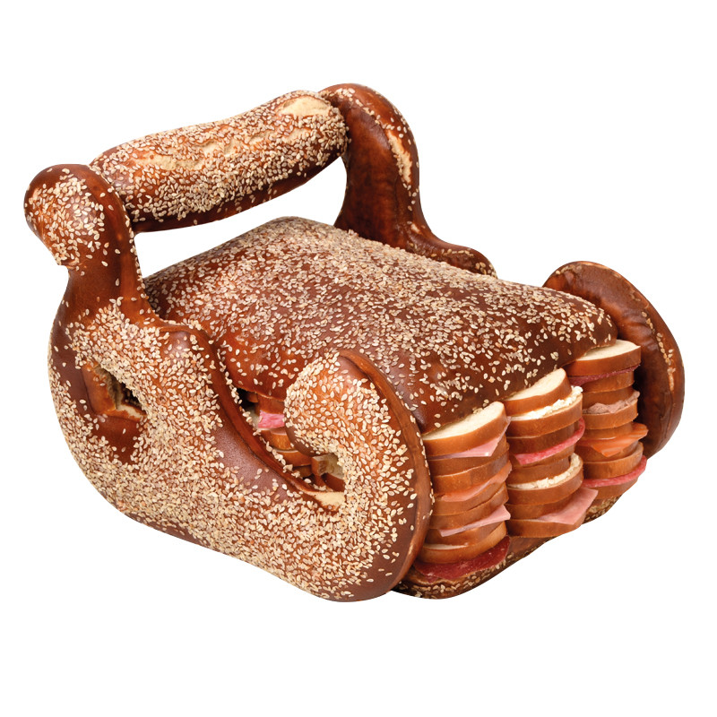 Pain surprise traineau 60 toasts