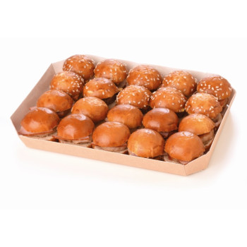 Duo 20 Mini burgers bretzel