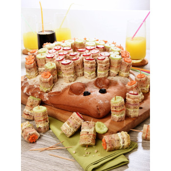 Hérisson 60 brochettes pour l'apéritif