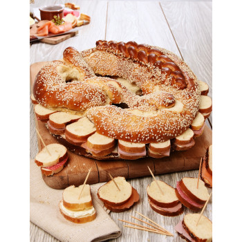 Bretzel Surprise 40 toasts pour l'apéritif