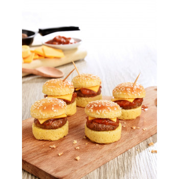 20 mini cheeseburger Burgard pour l'apéritif