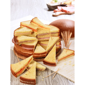 Brioche fourrée 40 toasts