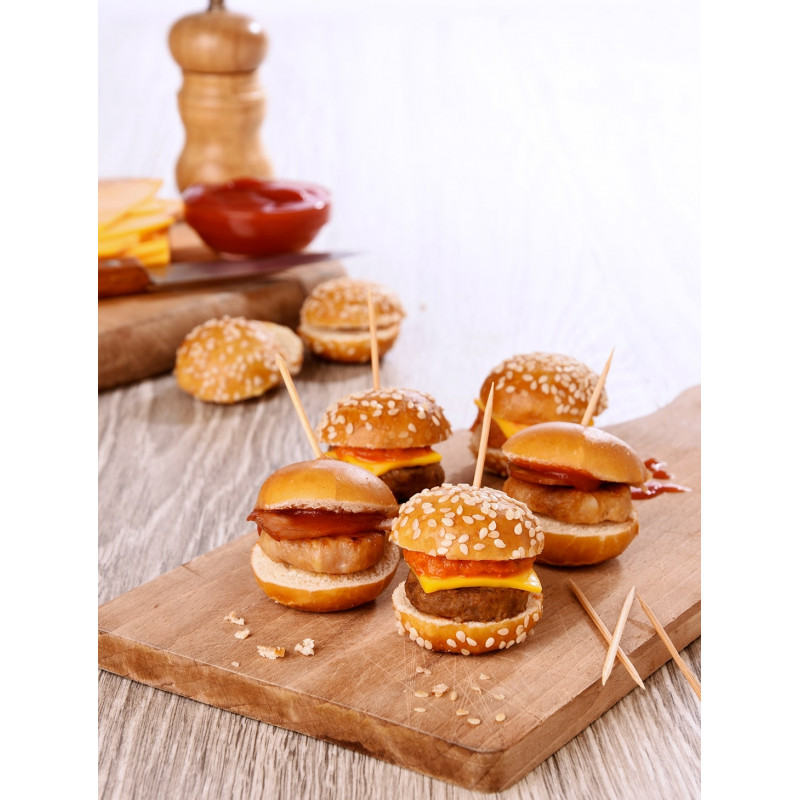 Duo 20 Mini burgers bretzel