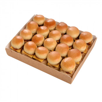 20 Mini burgers poulet BBQ